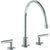 Watermark 23-7EG-L8 Loft 2.0 Deck Mounted 3 Hole Extended Gooseneck Kitchen Faucet - Parent