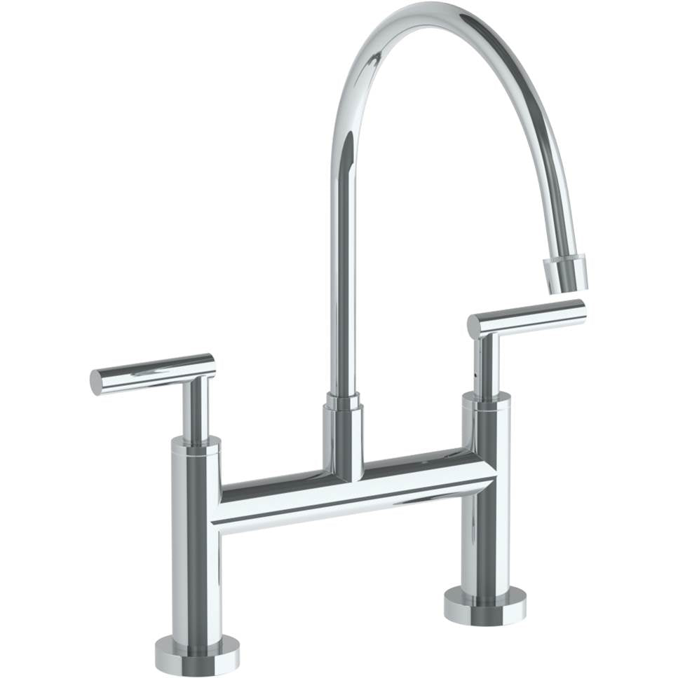 Watermark 23-7.5EG-L8 Loft 2.0 Deck Mounted Bridge Extended Gooseneck Kitchen Faucet - Parent