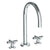 Watermark 23-8-L9 Loft 2.0 Deck Mounted 3 Hole Gooseneck Bath Set
