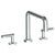 Watermark 23-8.26-L8 Loft 2.0 Deck Mounted 3 Hole Square Bath Set