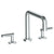 Watermark 23-8.26-L8 Loft 2.0 Deck Mounted 3 Hole Square Bath Set