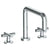 Watermark 23-8.26-L9 Loft 2.0 Deck Mounted 3 Hole Square Bath Set