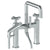 Watermark 23-8.26.2-L9 Loft 2.0 Deck Mounted Exposed Square Bath Set With Hand Shower