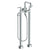 Watermark 23-8.26.3V-L8 Loft 2.0 Floor Standing Bath Set With Square Spout & Volume Hand Shower