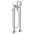 Watermark 23-8.26.3V-L9 Loft 2.0 Floor Standing Bath Set With Square Spout & Volume Hand Shower