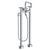 Watermark 23-8.26.3V-L9 Loft 2.0 Floor Standing Bath Set With Square Spout & Volume Hand Shower