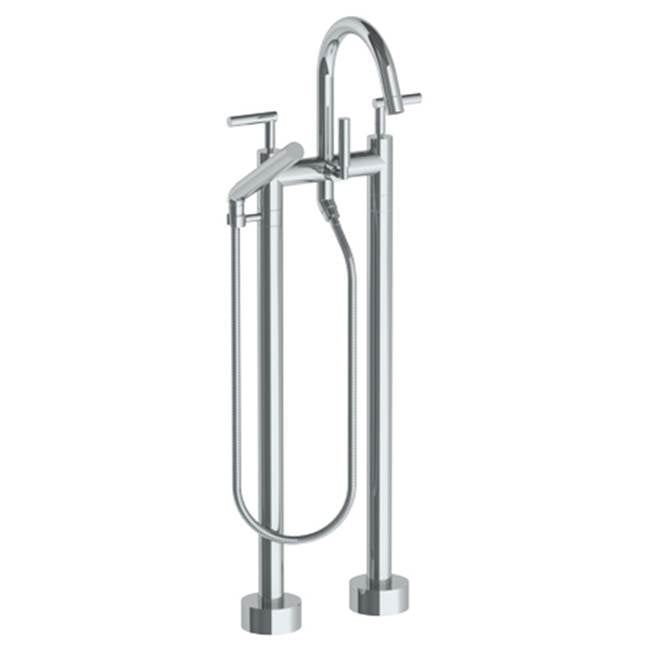 Watermark 23-8.3-L8 Loft 2.0 Floor Standing Bath Set With Gooseneck Spout & Slim Hand Shower - Parent