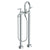 Watermark 23-8.3-L8 Loft 2.0 Floor Standing Bath Set With Gooseneck Spout & Slim Hand Shower