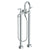 Watermark 23-8.3V-L8 Loft 2.0 Floor Standing Bath Set With Gooseneck Spout & Volume Hand Shower
