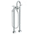 Watermark 23-8.3V-L8 Loft 2.0 Floor Standing Bath Set With Gooseneck Spout & Volume Hand Shower