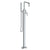 Watermark 23-8.8-L8 Loft 2.0 Single Hole Floor Standing Square Bath Set With Hand Shower