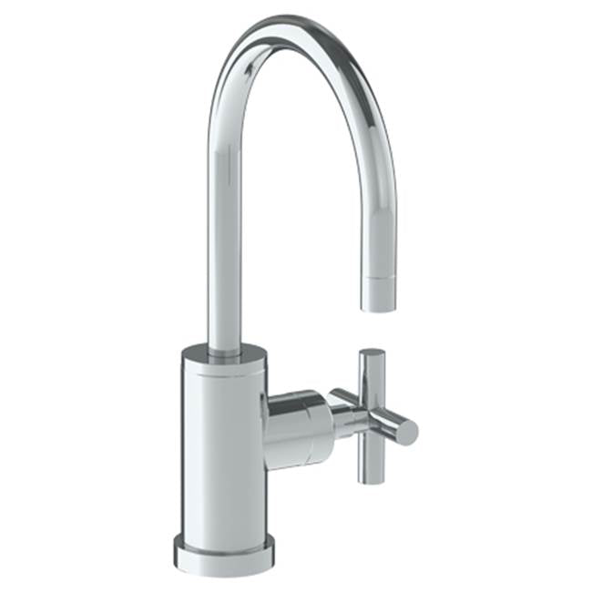 Watermark 23-9.3G-L9 Loft 2.0 Deck Mounted 1 Hole Gooseneck Bar Faucet