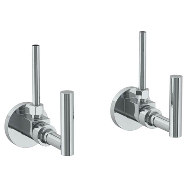 Watermark 23-MAS2-L8 Loft 2.0 Lavatory Angle Stop Kit -1/2? IPS X 3/8? Od Compression