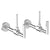 Watermark 23-MAS3-L8 Loft 2.0 Lavatory Angle Stop Kit -1/2? Sweat X 3/8? Od Compression
