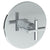 Watermark 23-P80-L9 Loft 2.0 Wall Mounted Pressure Balance Shower Trim 7" Diameter - Parent