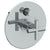 Watermark 23-P90-L9 Loft 2.0 Wall Mounted Pressure Balance Shower Trim With Diverter 7" Diameter