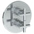 Watermark 23-T20-L9 Loft 2.0 Wall Mounted Thermostatic Shower Trim With Built-In Control 7-1/2" Diameter
