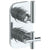 Watermark 23-T25-L8 Loft 2.0 Wall Mounted Mini Thermostatic Shower Trim With Built-In Control 3-1/2" X 6-1/4".