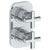 Watermark 23-T25-L9 Loft 2.0 Wall Mounted Mini Thermostatic Shower Trim With Built-In Control 3-1/2" X 6-1/4". - Parent