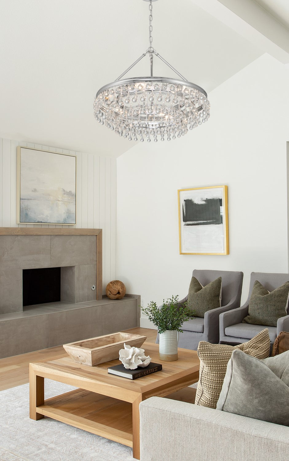 Crystorama 237 Calypso 6 Light Chandelier