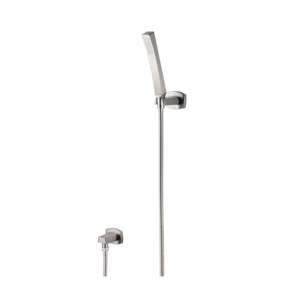 Flusso Serie 240 240.1006 Hand Shower Set With Wall Elbow, Holder and Hose - Parent