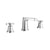 Flusso Serie 240 240.2000 Three Hole 8" Widespread Two Handle Bathroom Faucet