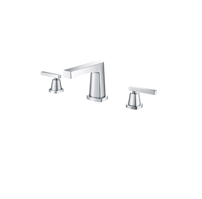 Flusso 240.2001 Three Hole 8" Widespread Two Handle Bathroom Faucet - Parent