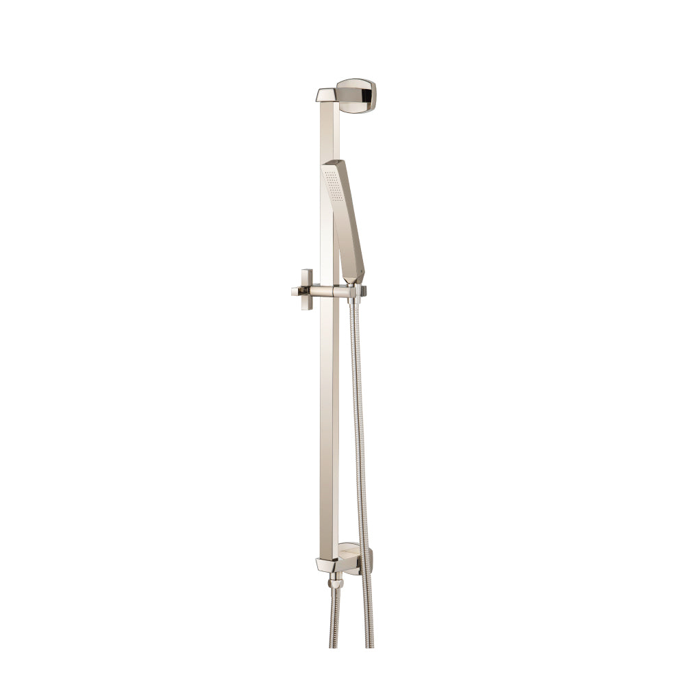 Flusso 240.2016 Hand Shower Set with Slide Bar, Integrated Elbow & Hose
