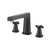 Flusso Serie 240 240.2410 3 Hole Deck Mount Roman Tub Faucet