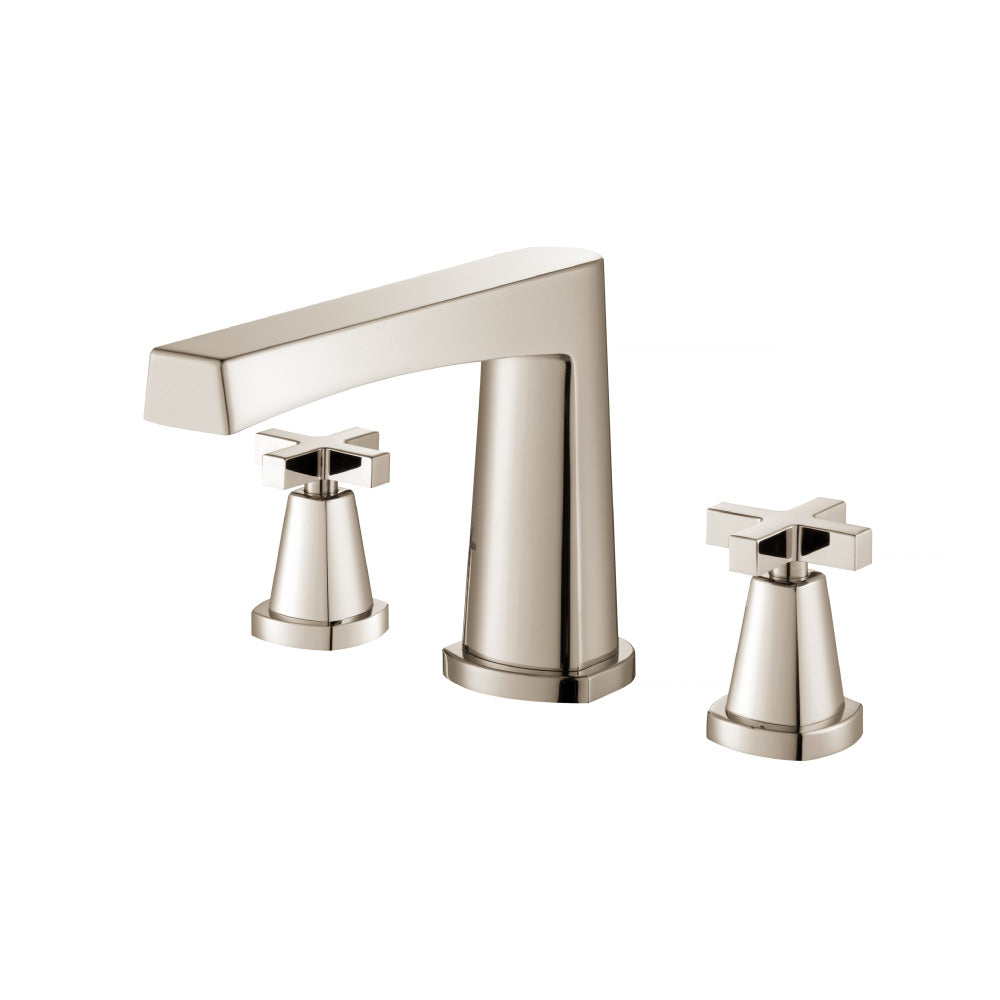 Flusso Serie 240 240.2410 3 Hole Deck Mount Roman Tub Faucet