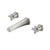 Flusso Serie 240 240.2450 Two Handle Wall Mounted Tub Filler - Parent