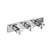 Flusso Serie 240 240.2715T Trim For Horizontal Thermostatic Valve with 2 Volume Controls