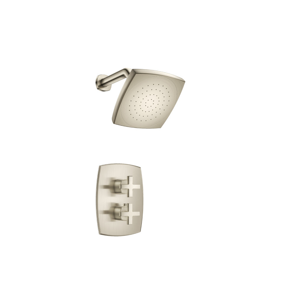 Flusso Serie 240 240.7000 Single Output Shower Set With Shower Head And Arm