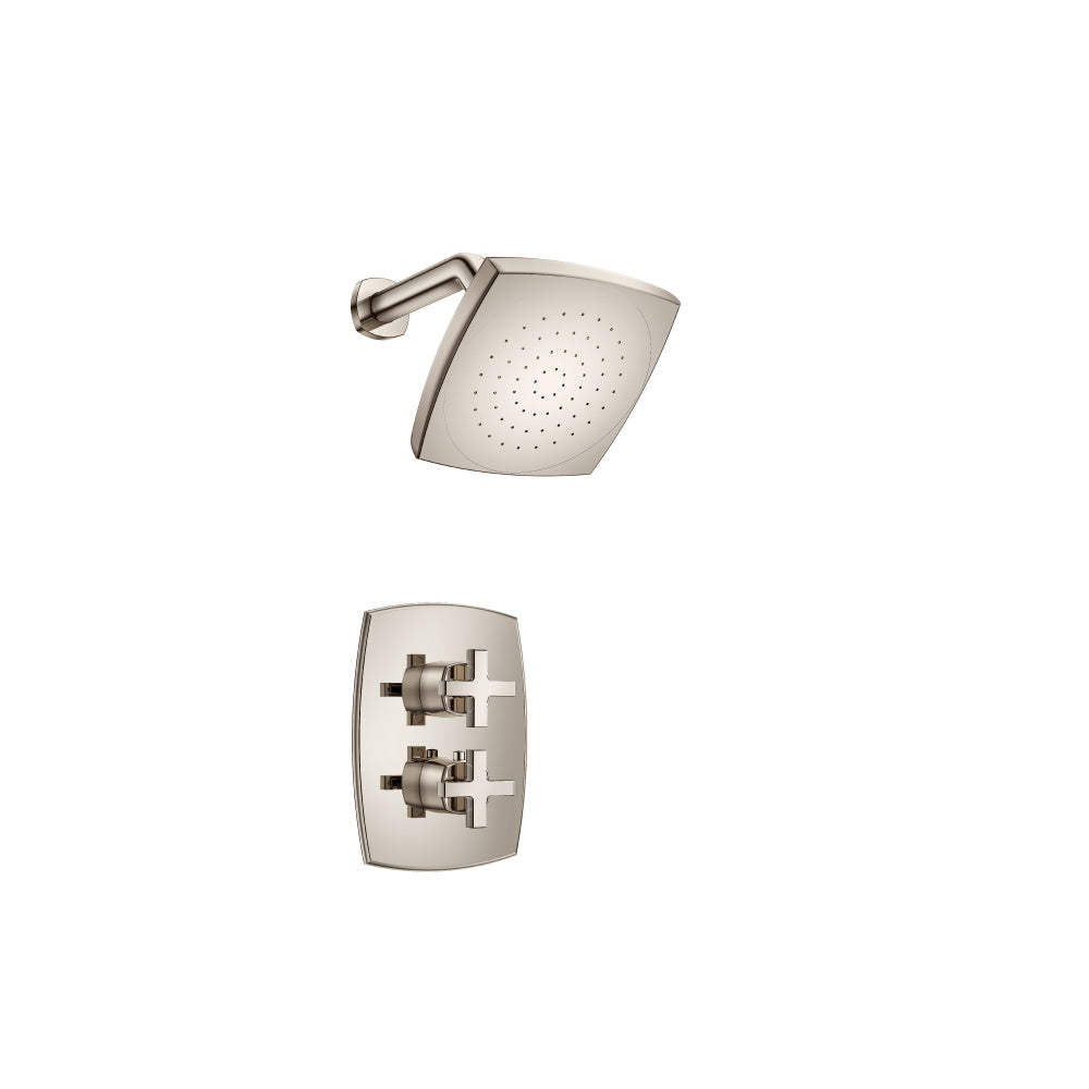 Flusso Serie 240 240.7000 Single Output Shower Set With Shower Head And Arm