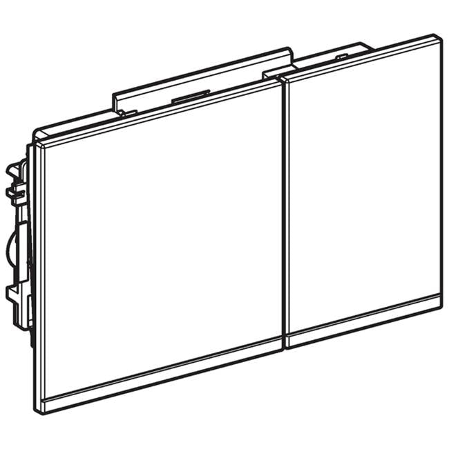 Geberit 243-118 Actuator Plate Omega60 For Dual Flush - Parent