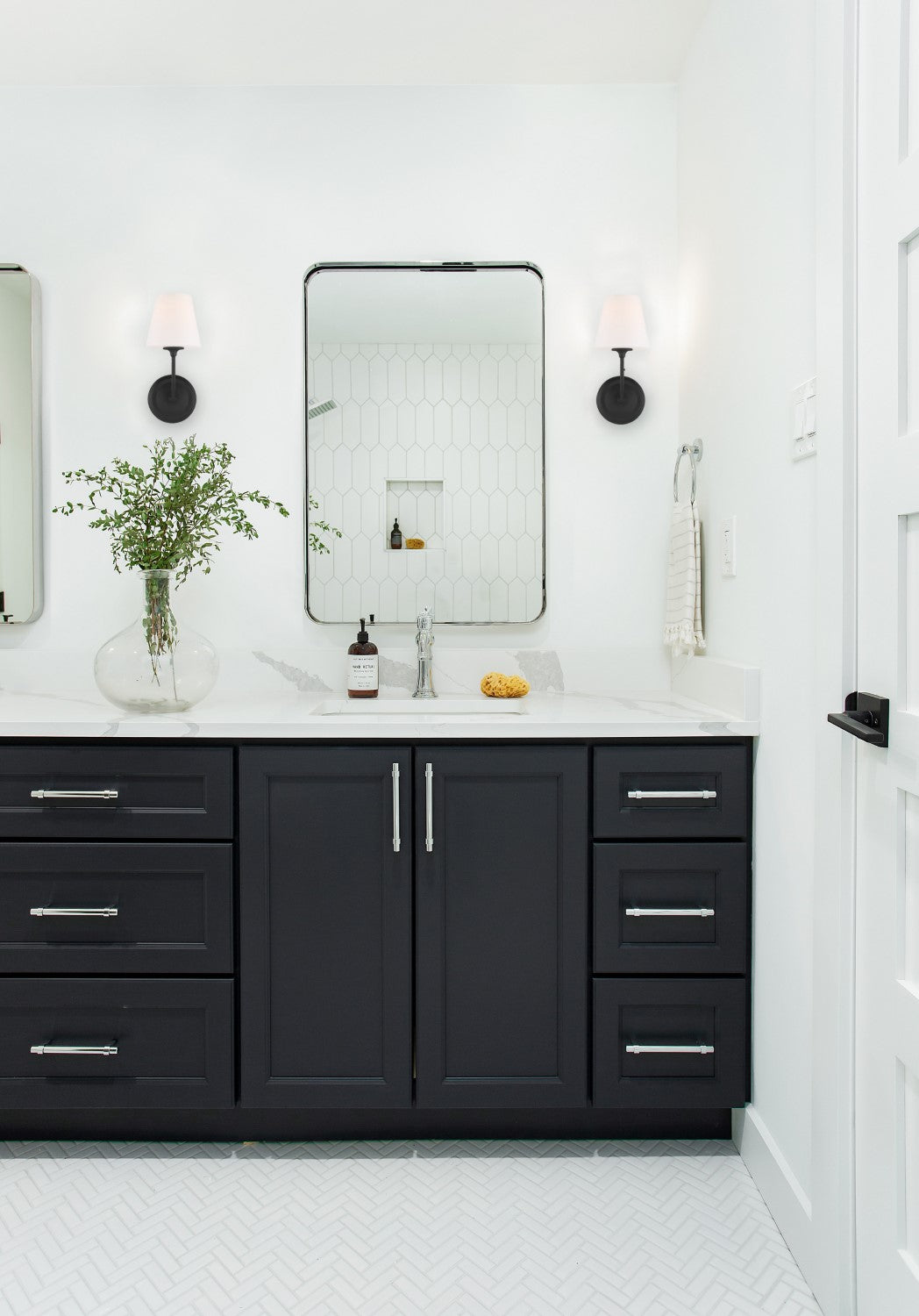 Crystorama 2441-OP Libby Langdon for Crystorama Sylvan 1 Light Bathroom Vanity