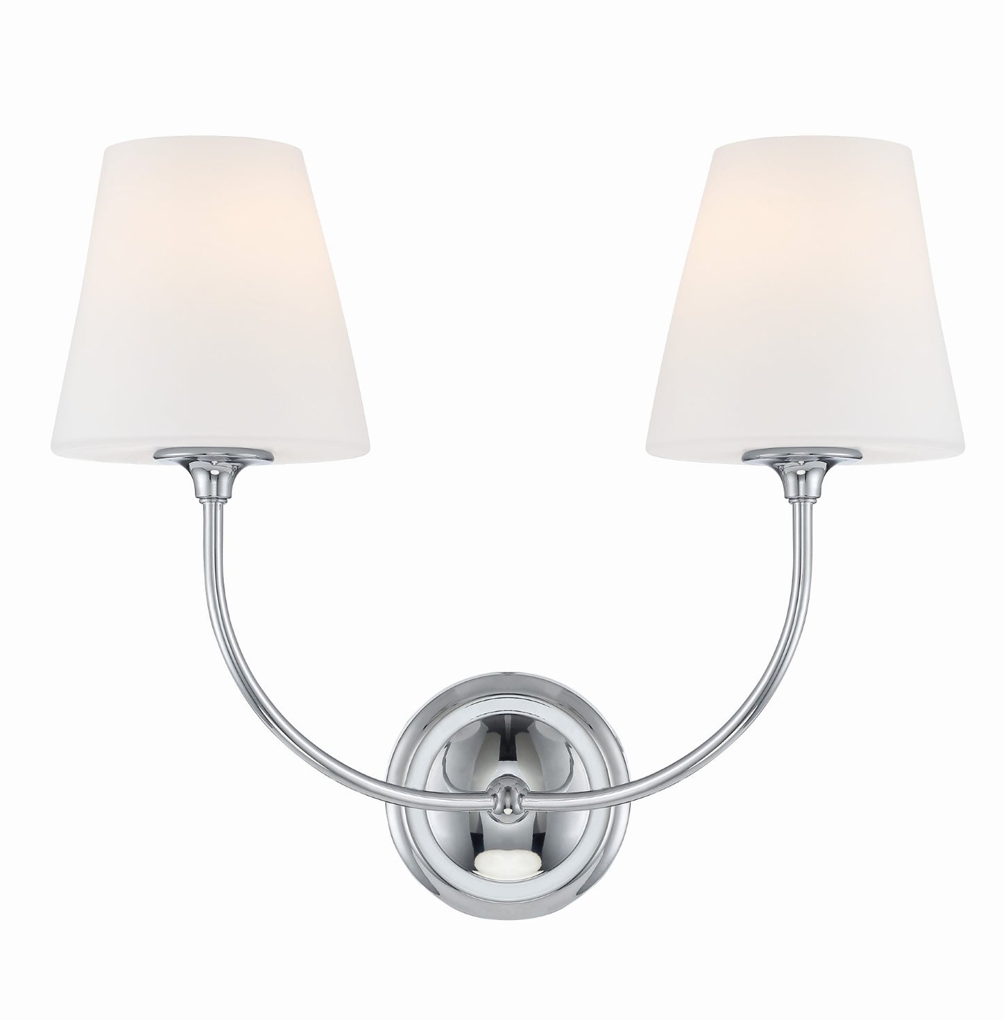 Crystorama 2442-OP Libby Langdon for Crystorama Sylvan 2 Light Bathroom Vanity