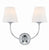 Crystorama 2442-OP Libby Langdon for Crystorama Sylvan 2 Light Bathroom Vanity