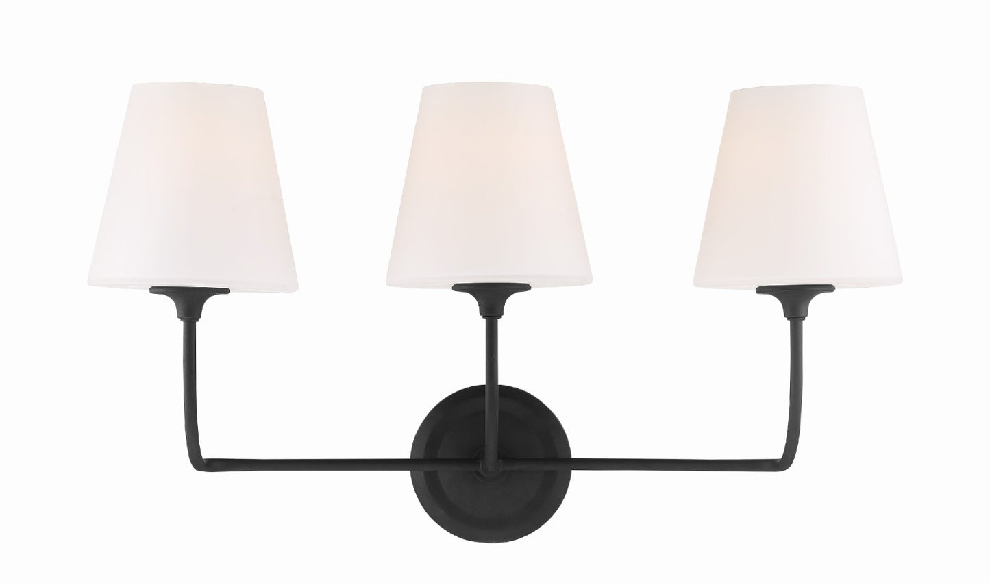 Crystorama 2443-OP Libby Langdon for Crystorama Sylvan 3 Light Bathroom Vanity - Parent