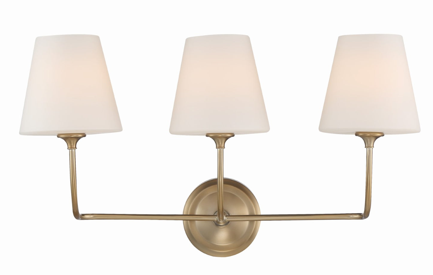 Crystorama 2443-OP Libby Langdon for Crystorama Sylvan 3 Light Bathroom Vanity