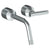 Watermark 25-1.2-IN14 Urbane Wall Mounted 2 Hole Lavatory Set With 8 3/4" Spout