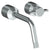 Watermark 25-1.2-IN16 Urbane Wall Mounted 2 Hole Lavatory Set With 8 3/4" Spout