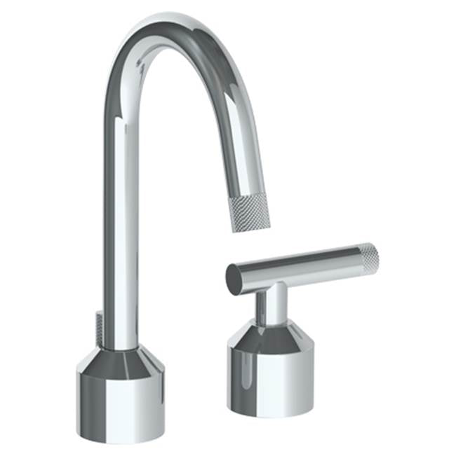 Watermark 25-1.3G-IN14 Urbane Deck Mounted 2 Hole Lavatory Set With Gooseneck Spout
