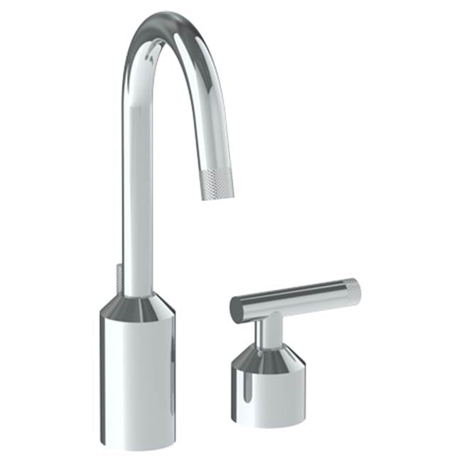 Watermark 25-1.3GX-IN14 Urbane Deck Mounted 2 Hole Extended Lavatory Set With Gooseneck Spout