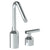 Watermark 25-1.3X-IN14 Urbane Deck Mounted 2 Hole Extended Lavatory Set With Angled Spout - Parent