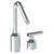 Watermark 25-1.3X-IN14 Urbane Deck Mounted 2 Hole Extended Lavatory Set With Angled Spout