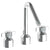 Watermark 25-2-IN16 Urbane Deck Mounted 3 Hole Lavatory Set With Angled Spout - Parent