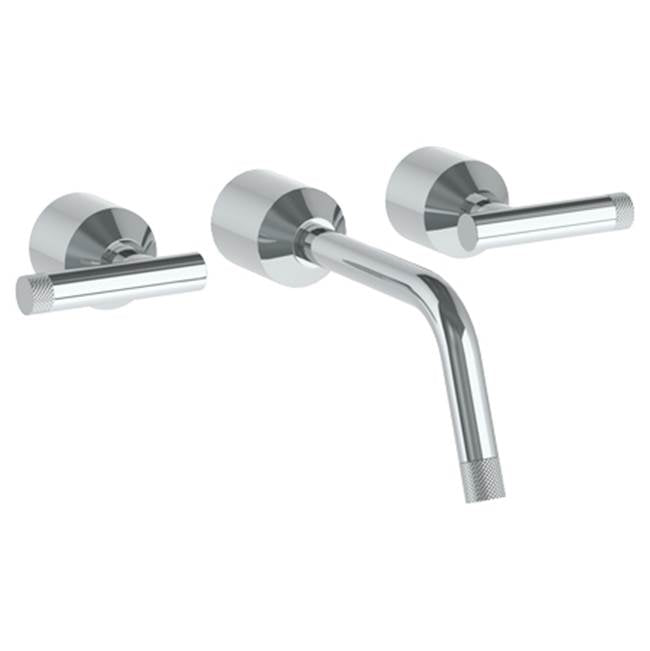 Watermark 25-2.2-IN14 Urbane Wall Mounted 3 Hole Lavatory Set With 8 3/4" Spout