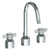 Watermark 25-2G-IN16 Urbane Deck Mounted 3 Hole Lavatory Set With Gooseneck Spout
