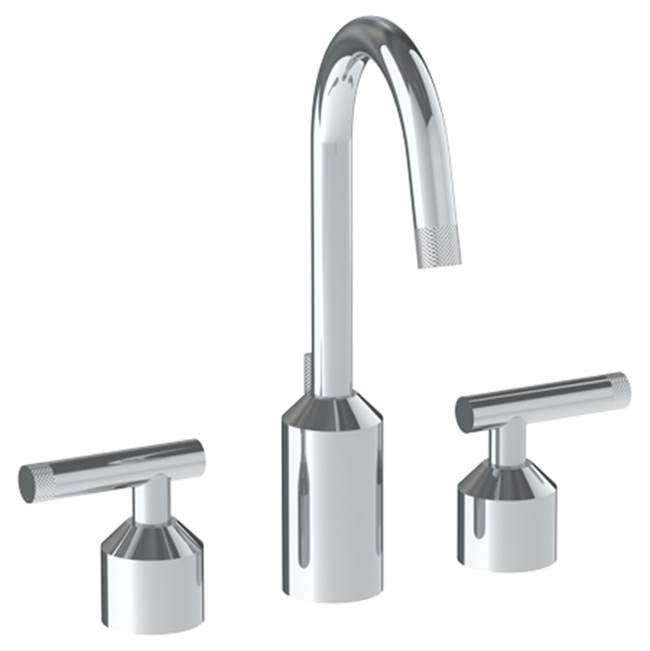 Watermark 25-2GX-IN14 Urbane Deck Mounted 3 Hole Extended Lavatory Set With Gooseneck Spout - Parent